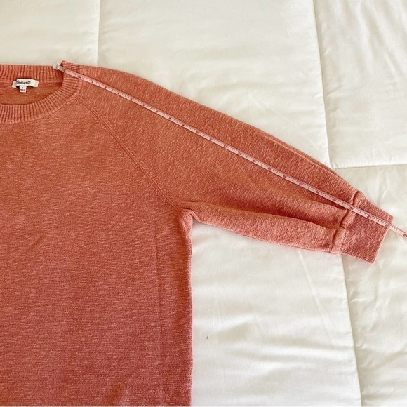 Madewell Rose Dust Telluride Crewneck Pullover Sweater Size Small - Picture 13 of 13